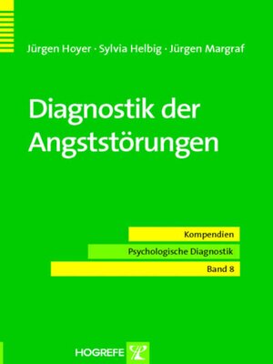 cover image of Diagnostik der Angststörungen